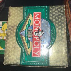 60th Anniversary Monopoly With Metal Pieces