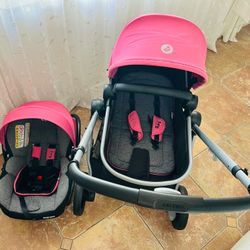 Maxi-Cosi Minnie Travel System. Baby Stroller & Car Seat