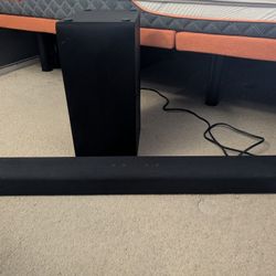 LG Soundbar And Subwoofer