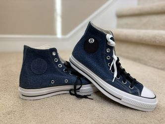 converse shoes brand new Stussy