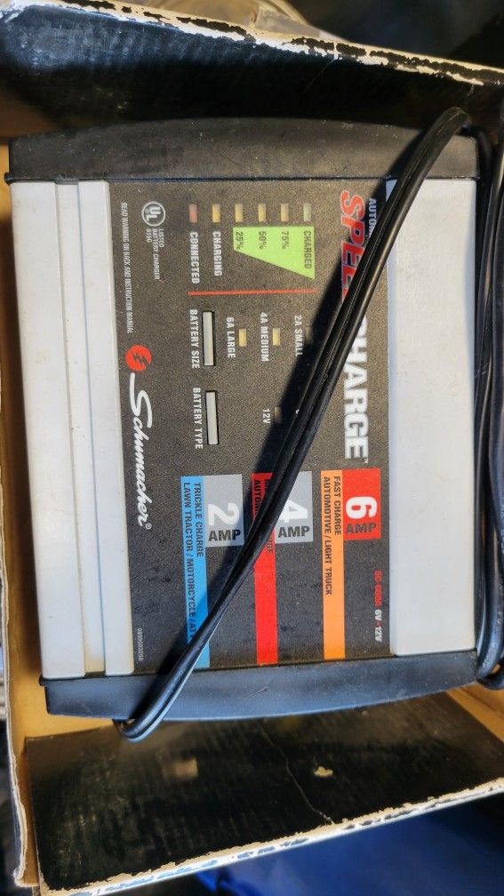 Battery Charger 12v And 6v