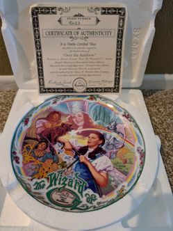 Four Wizard of Oz Musical Collector Plates