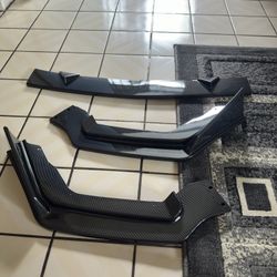 Q50 3 Peice  Lip (Carbon Look )
