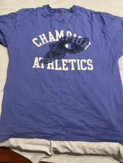 Mens blue CHAMPION t shirt size XL