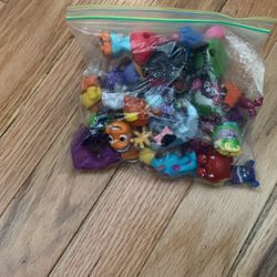 Bag of toy figurines