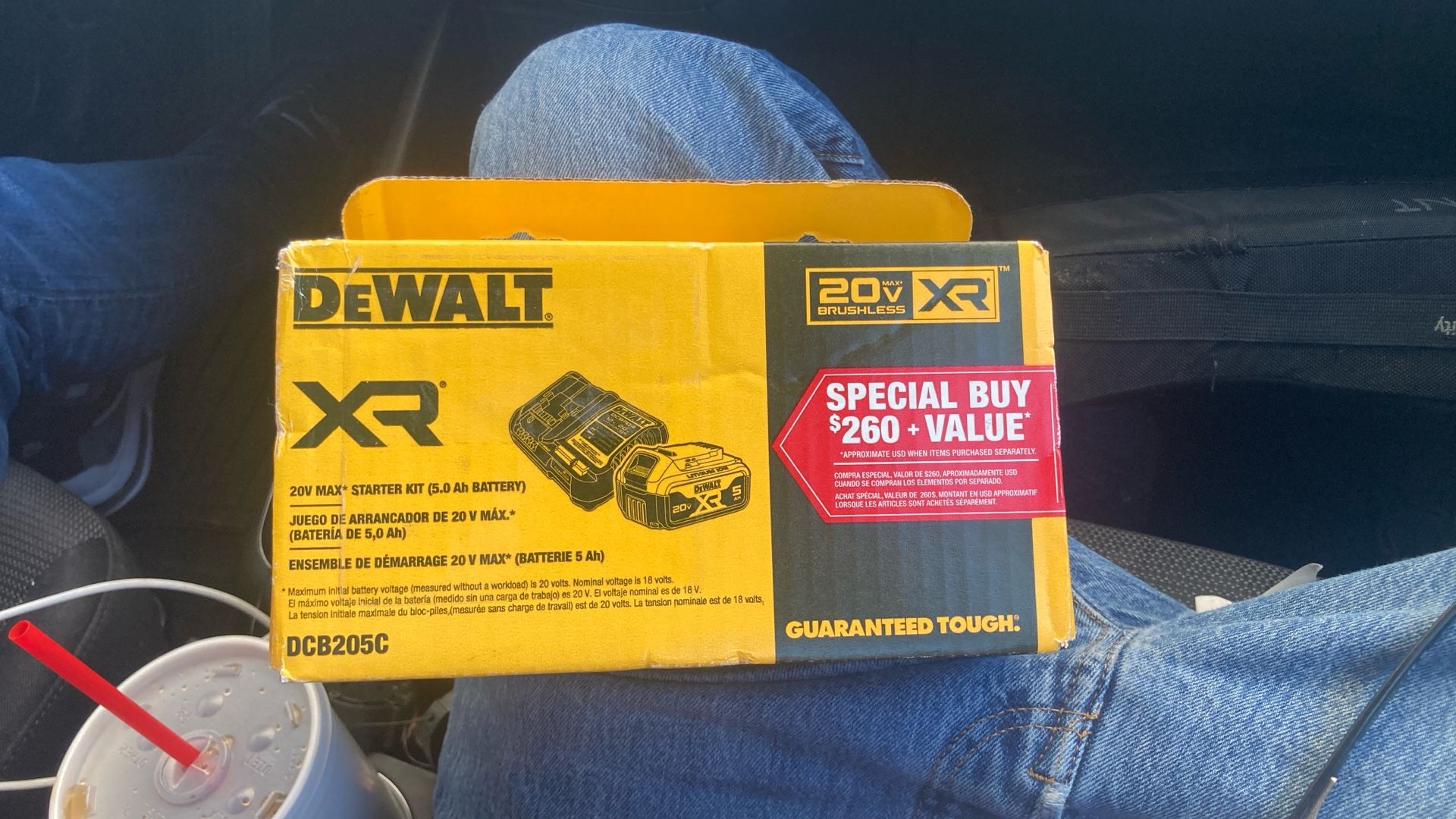 Dewalt 20v Max X-RAY Battery Starter Kit