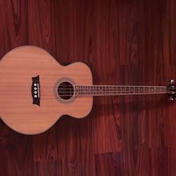 Acoustic bass guitar