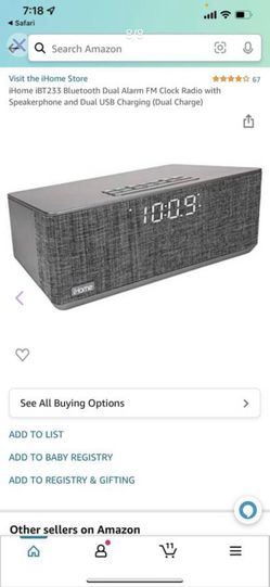 IHome Clock Radio