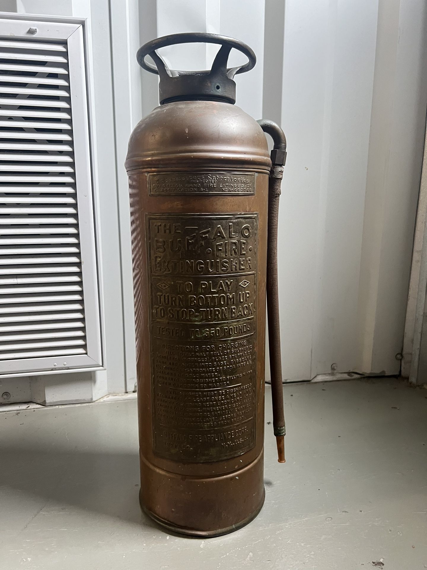 Antique Fire Extinguisher
