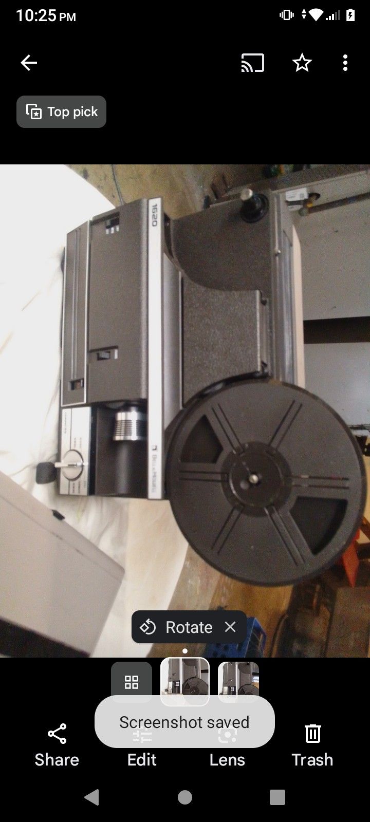 bell and howell 1620 projector. Excellent Condition 