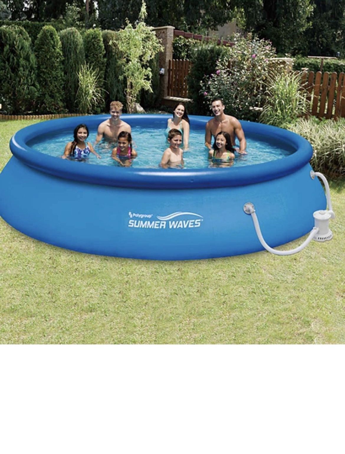 Summer Waves Pool 15 Feet Wide x 3 Feet Tall - Cheaper Than Walmart, Target & Amazon!