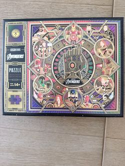 Marvel Avengers Jigsaw Puzzle Completed