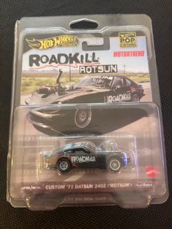 Hot Wheels Pop Culture Motor Trend Roadkill Rotsun 1971 Datsun 240Z 1:64