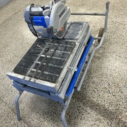 Kobalt Wet Saw With Stand And Laser 