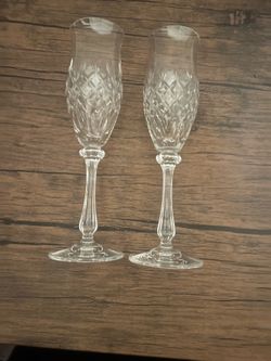 Crystal Champagne Flutes