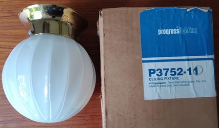 Progress Lighting P3752-11 Polished Brass Ceiling Fixture