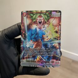 Dragon Ball Z Fusion World Son Goku : BR/Vegeta : BR Alternate Art Dual Evolution