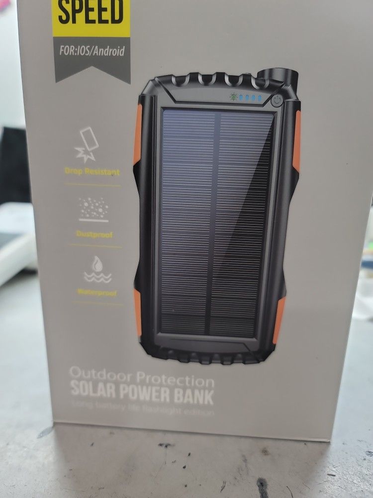 Solar Power Bank 42800 Mah . New