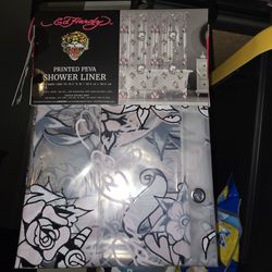 Ed Hardy Shower Curtain Liner