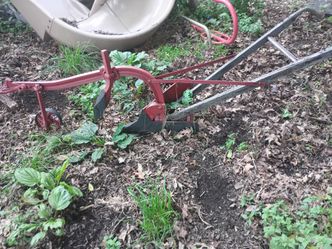 Vintage plow