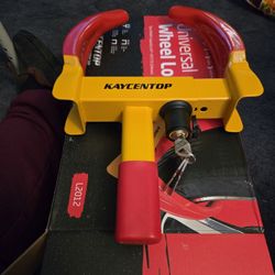 Brand New Wheel Lock $15 Firm 