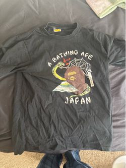 Bape tee size large