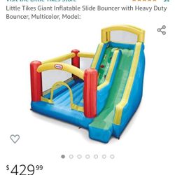 Bounce House Slide Combo