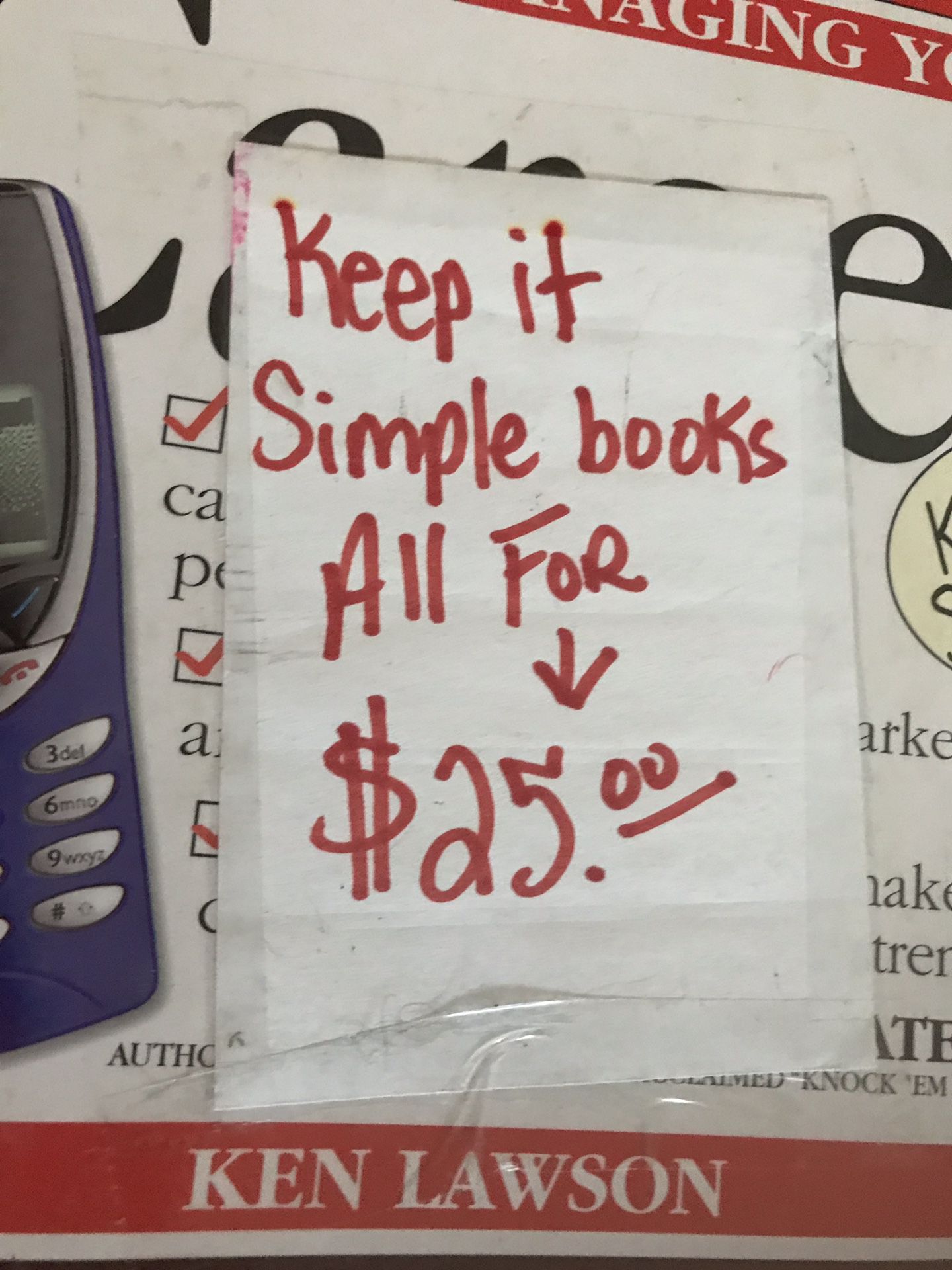 “Keep it simple stupid “ DK books...