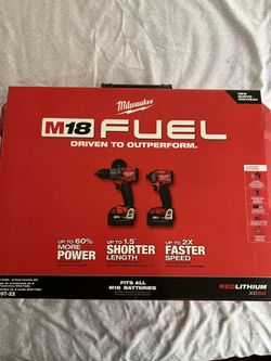 Set M18 Fuel Milwaukee  New 