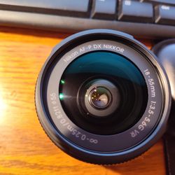 Nikon 18-55 AF-P Lens. 