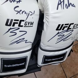 Bj Penn Signed Gloves