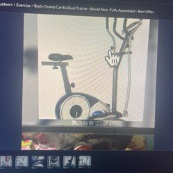 Elliptical Bike- Fully assembled And New
