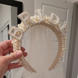 Bride Headband Veil