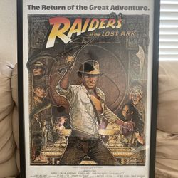 Indiana Jones Raiders Of The Lost Ark Poster 