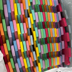 28 interlocking foam mats, various colors. Graco valid car seat, FP activity walker, bottles&accessories