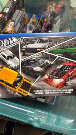 Hot wheels silver series 5 pack