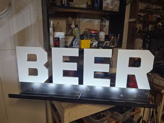 BEER LIGHTING SIGN