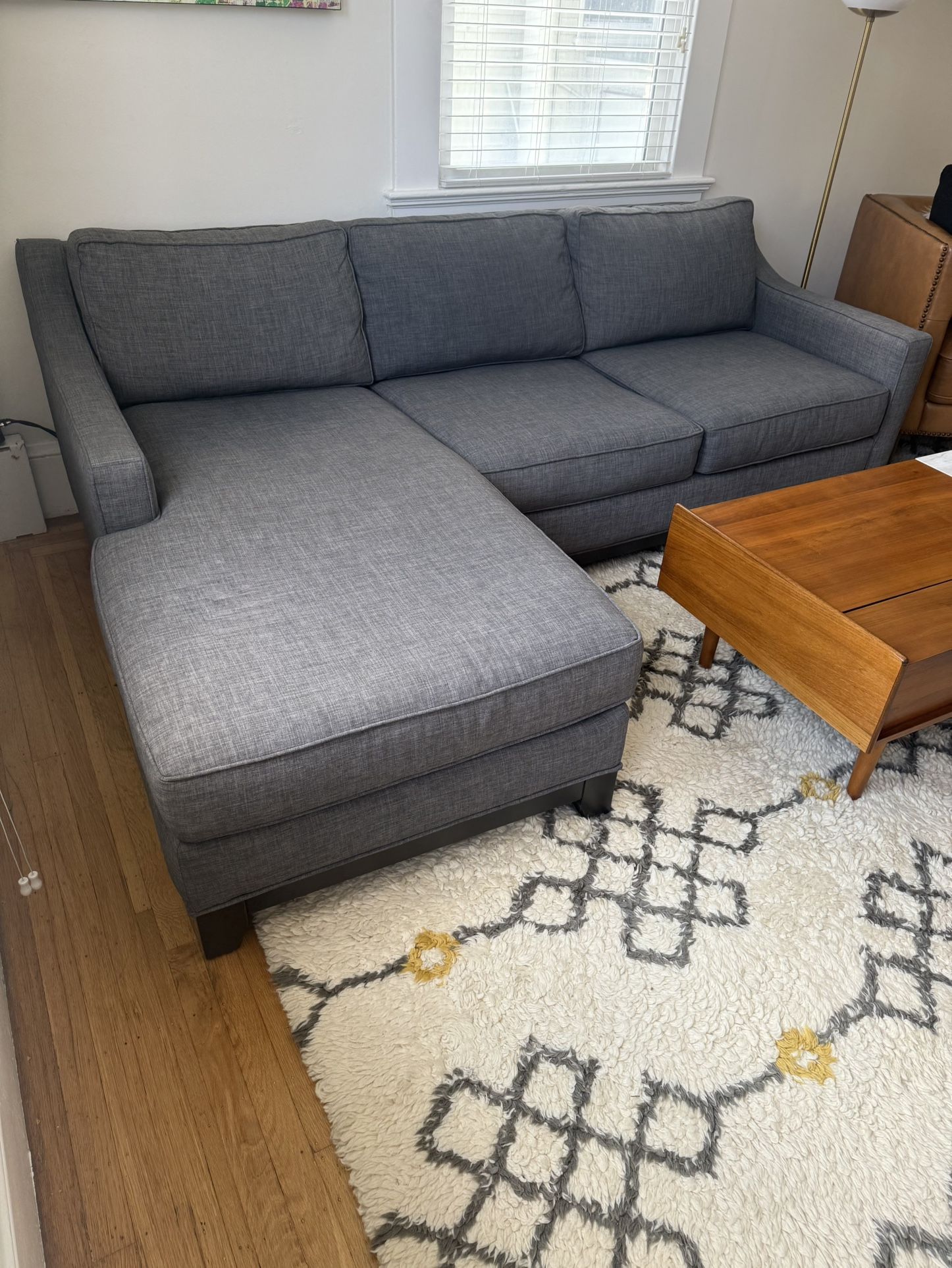 High Quality Macys Reversible chaise sofa