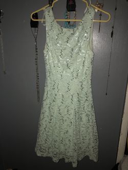 Beautiful pistachio green dress