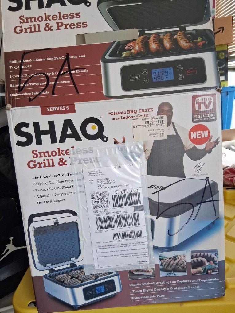 Shaq Smokless Grill