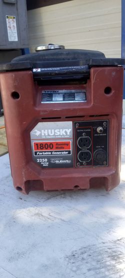 Husky 1850 - Watt Portable Generator Powered By Subaru