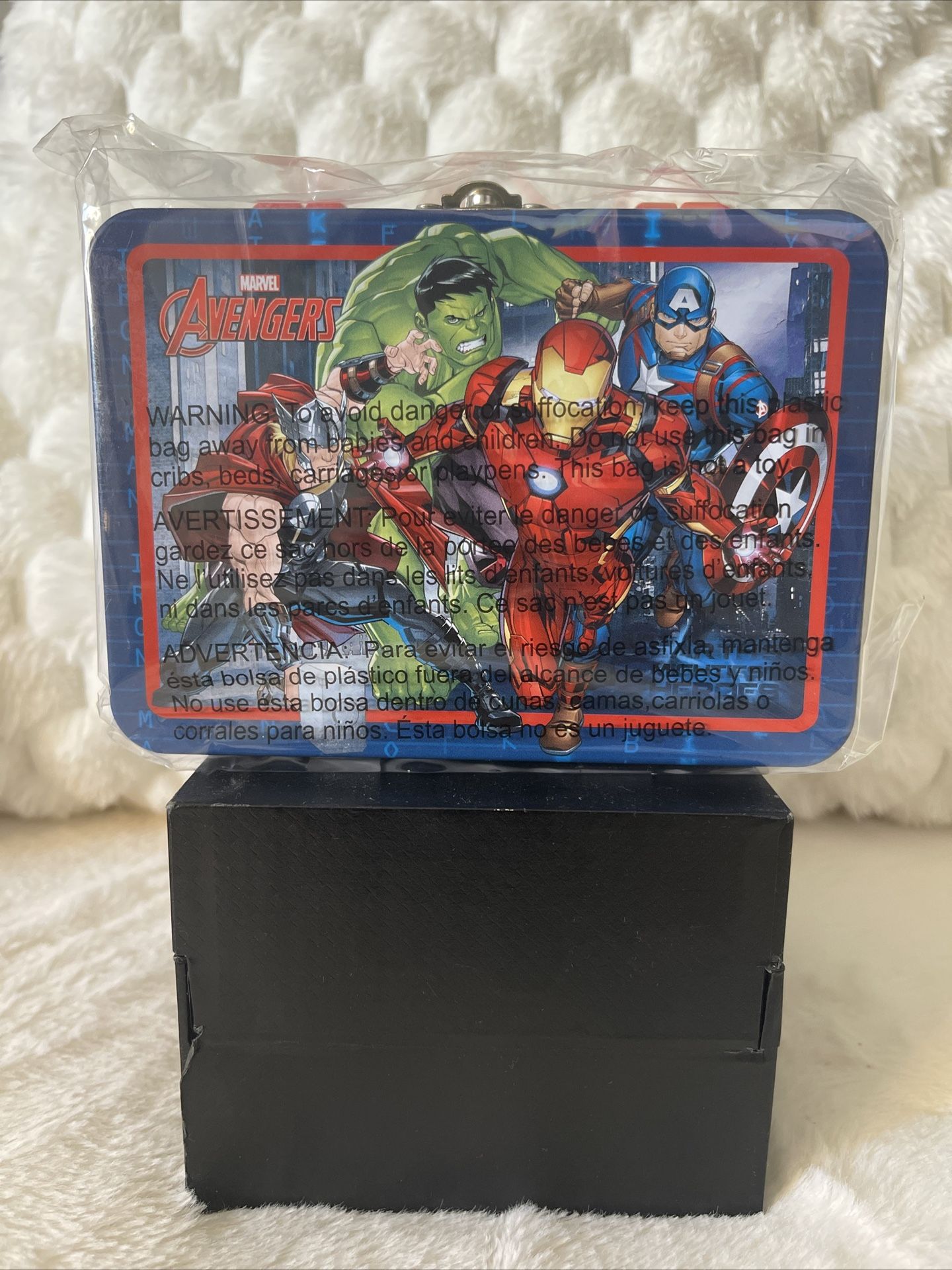 Avengers Tin Mini Lunch Box Tote