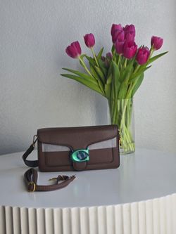 Brown crossbody bag