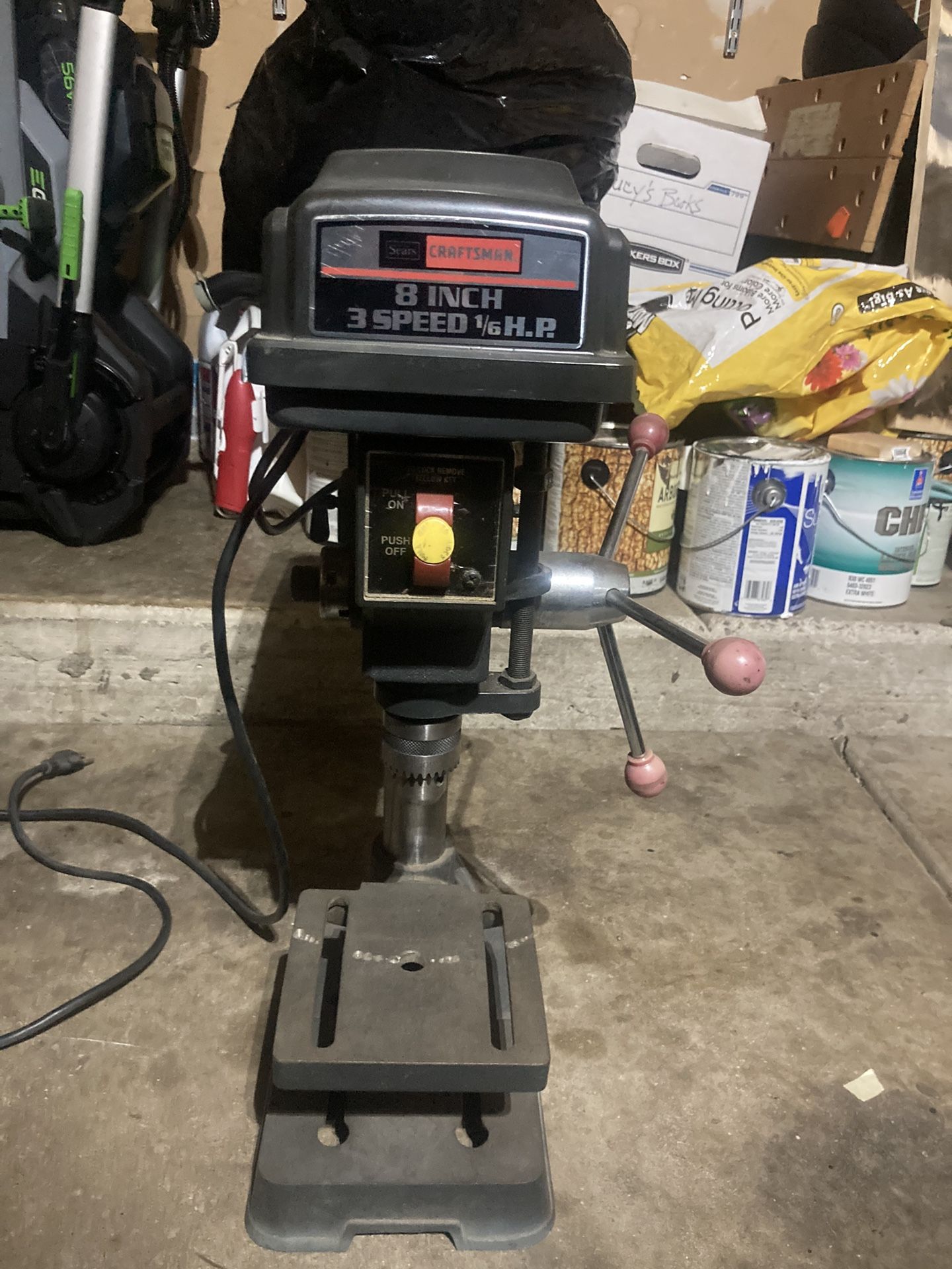 Craftsman 8 inch 3 Speed Drill Press (Or Best Offer)