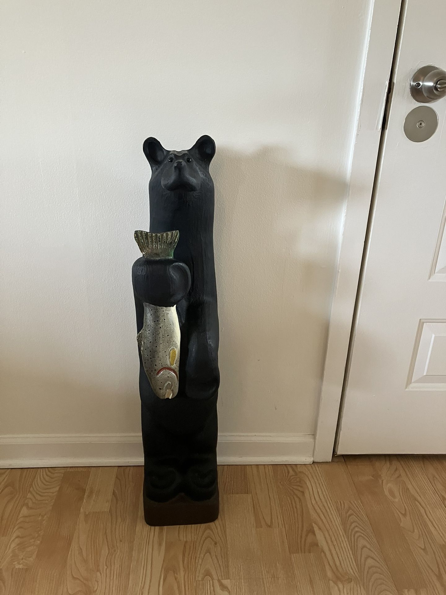 Bear Holding Salmon
