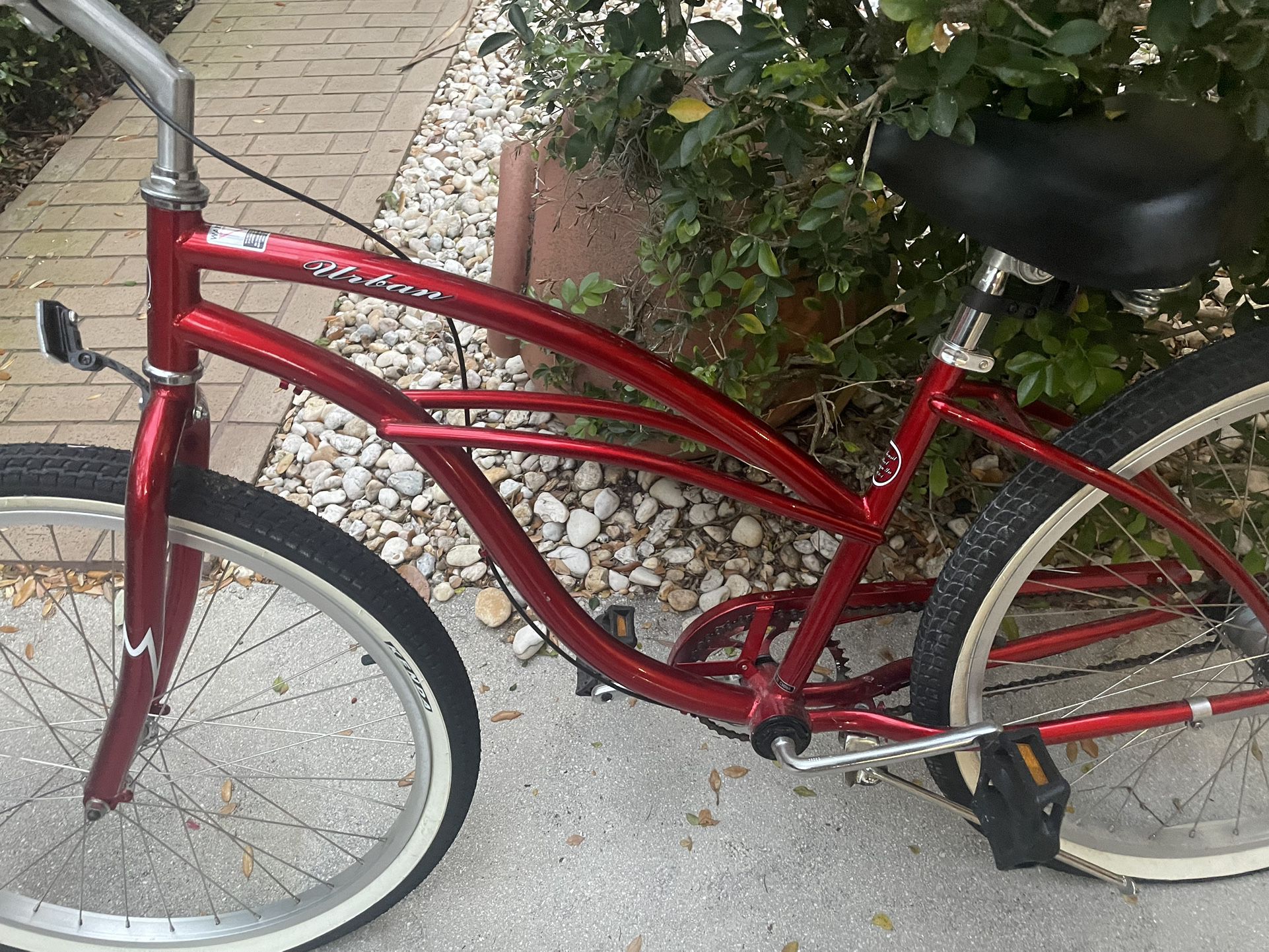 Red Cruiser Bike, adult