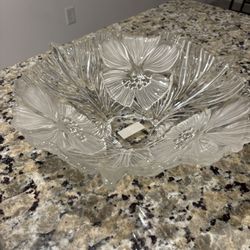 15" Crystal Centerpiece Bowl