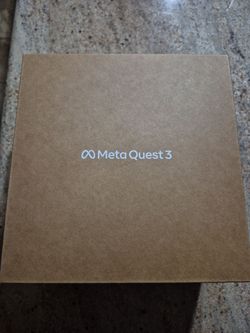 Meta Quest 3 VR Headset Box