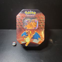 Pokemon  Cards Sealed Hidden Fates Tin Charizars