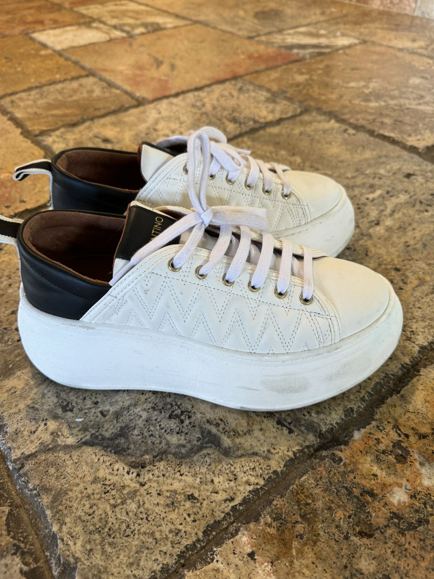 Size 9.5 Valentino VALENTINO GARAVANI | Light Grey Peep Toe | Mercari main image 4